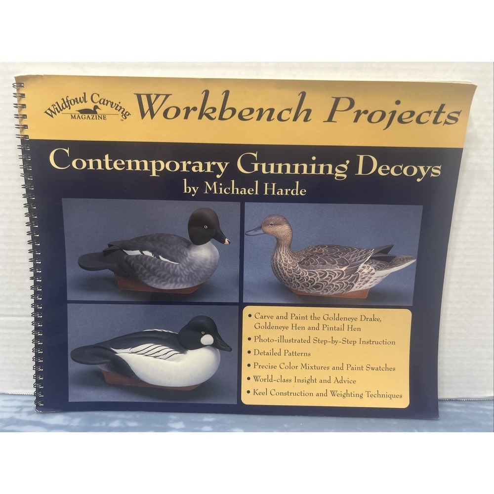 Workbench Projects: Contemporary Gunning Decoys Wildfowl Carving Magazine 1999